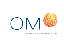 IOM Working for a Healthier Future Logo